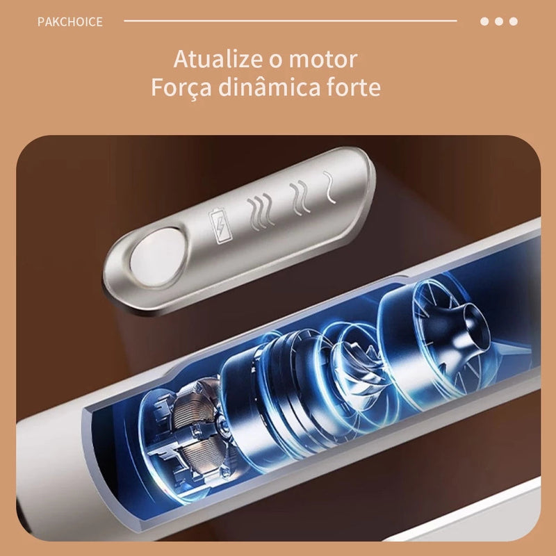 Batedor Misturador MixPerfeito Portátil e Elétrico para Bebidas Leite Café